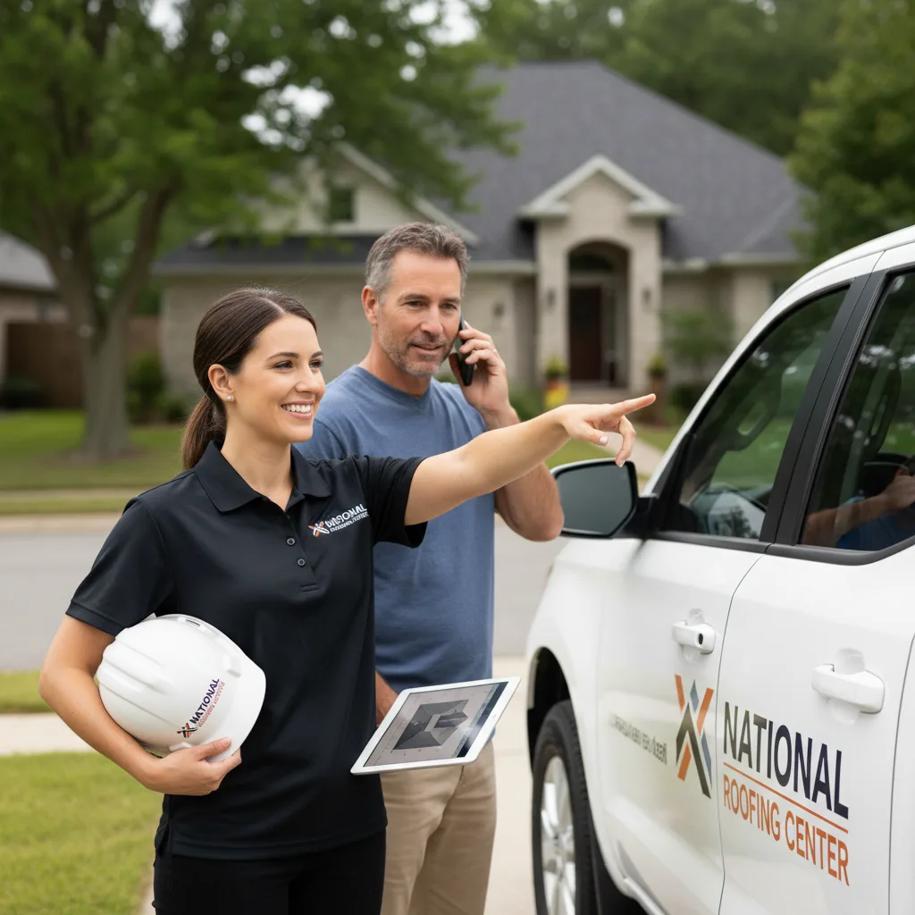 National Roofing Center customer support in San Augustine